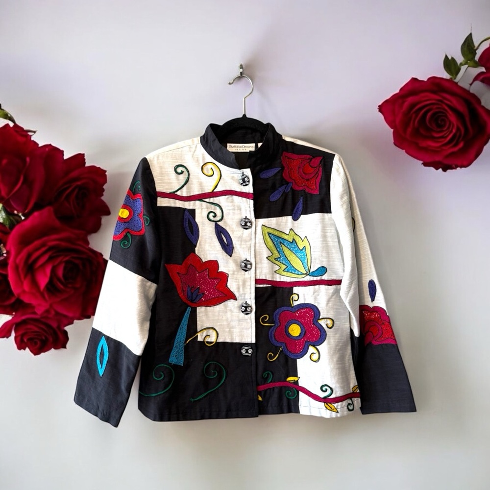 Draper’s & Damon’s Colourful Embroidered Jacket